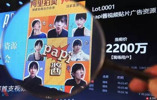 丽人丽妆豪掷2200万买下papi酱视频贴片广告